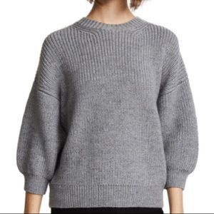3.1 Phillip Lim elbow length grey pullover